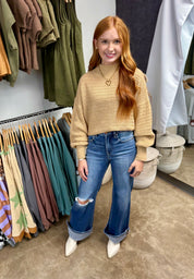 Jenna Side Slit Sweater