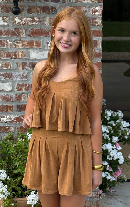 Eleanor Suede Set