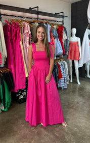Karina Fuchsia Dress