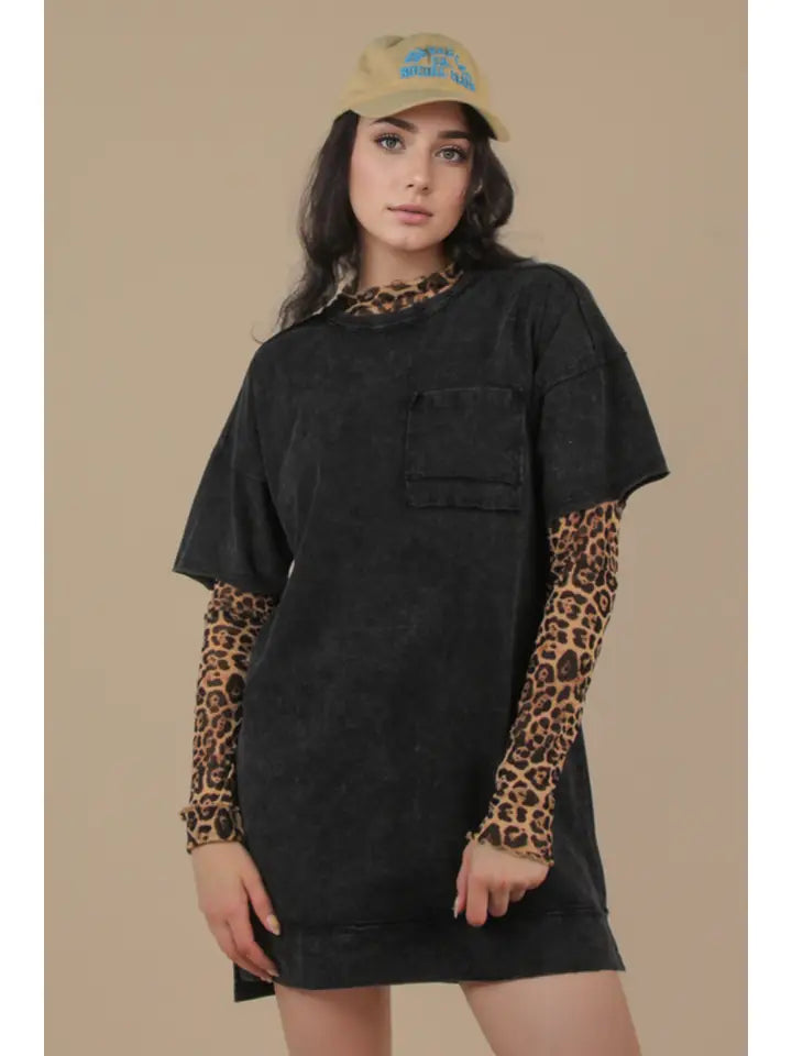 Saylor Oversized Mini Dress