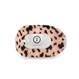 Blonde Tortoise Flat Round Hair Clip