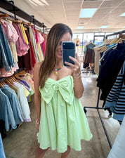 Bow Baby Doll Dress
