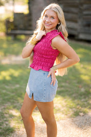 Randi Gingham Top