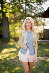 Lace Trim Skort