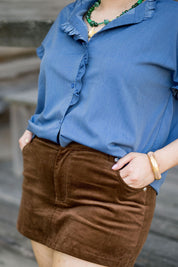 Corduroy Skort