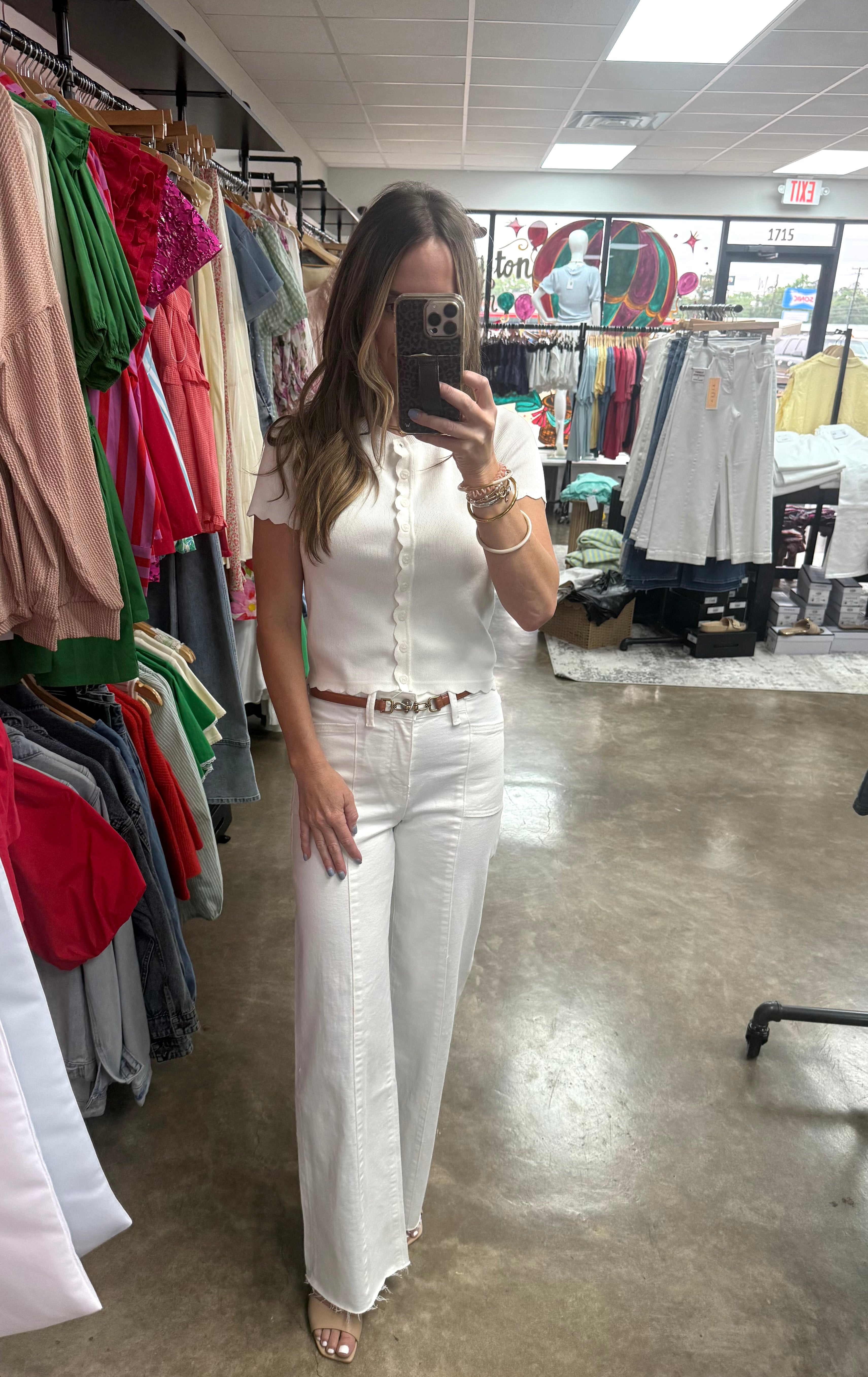 Olivia Short Sleeve Cardigan