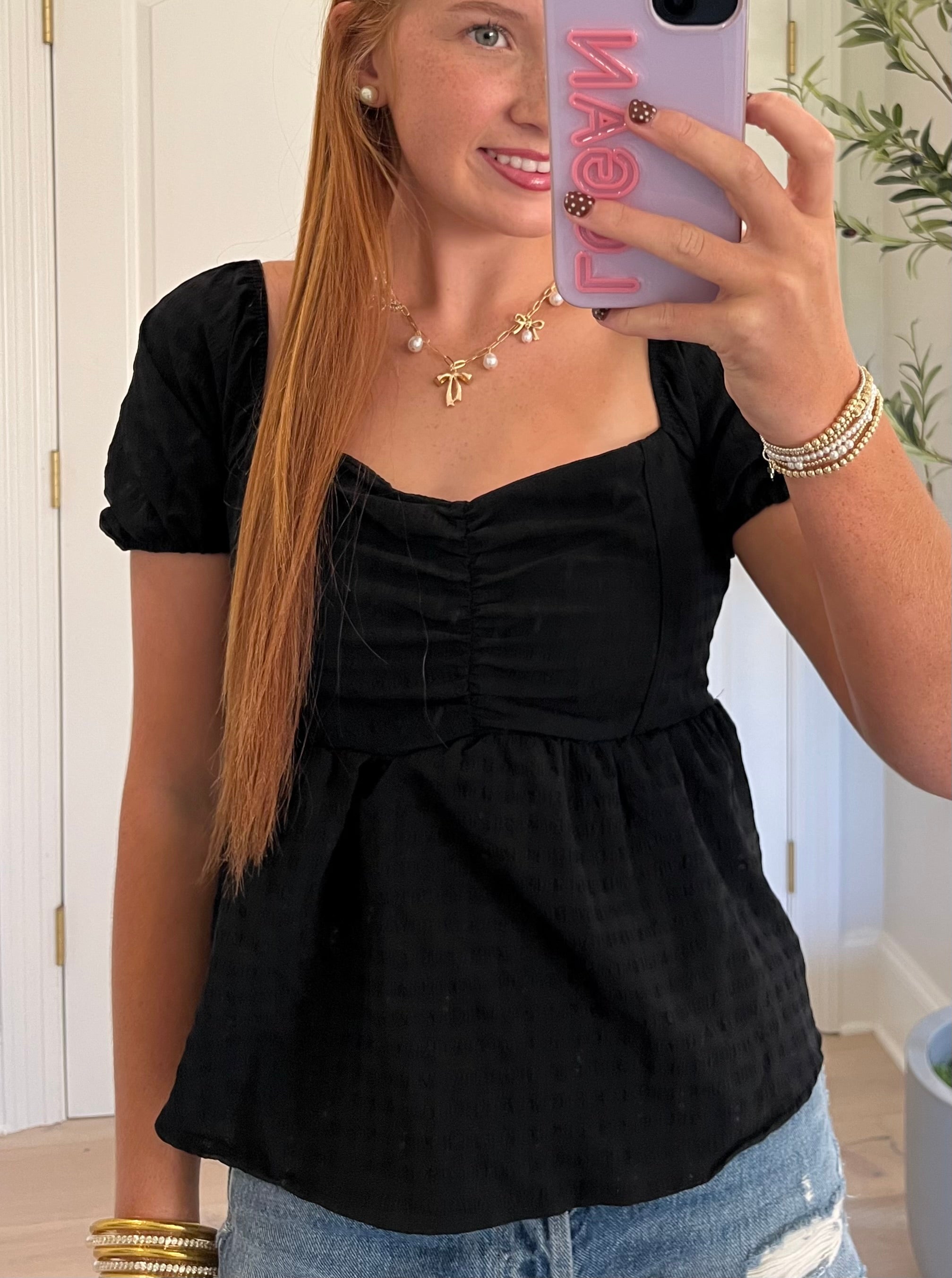 Kate Babydoll Top