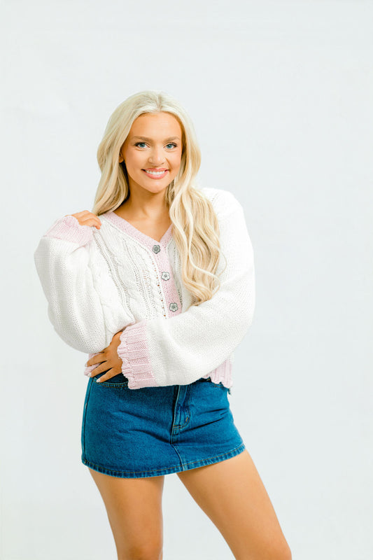 Cable Knit Cardigan