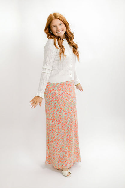 Floral Maxi Skirt