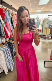 Karina Fuchsia Dress