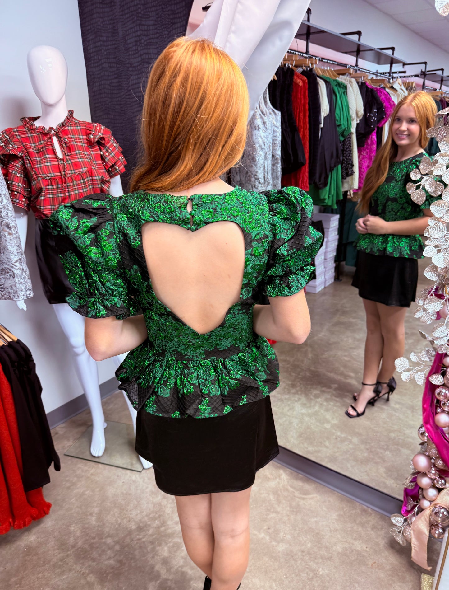 Jaqualyn Cut Out Blouse