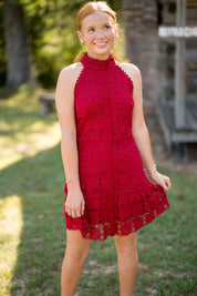 Roseate Floral Mini Dress