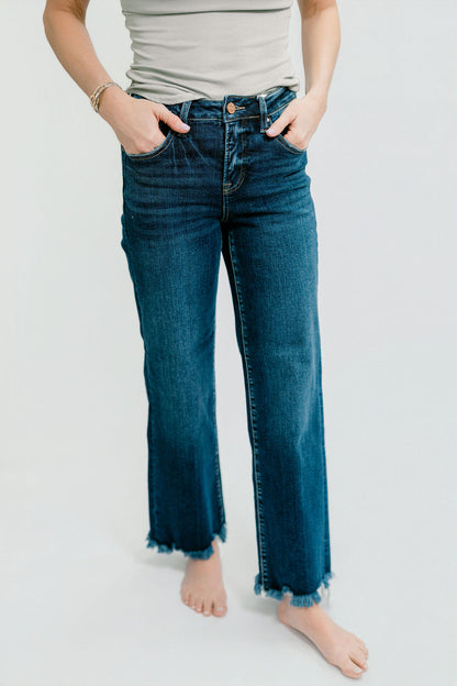 Dark High Rise Jeans