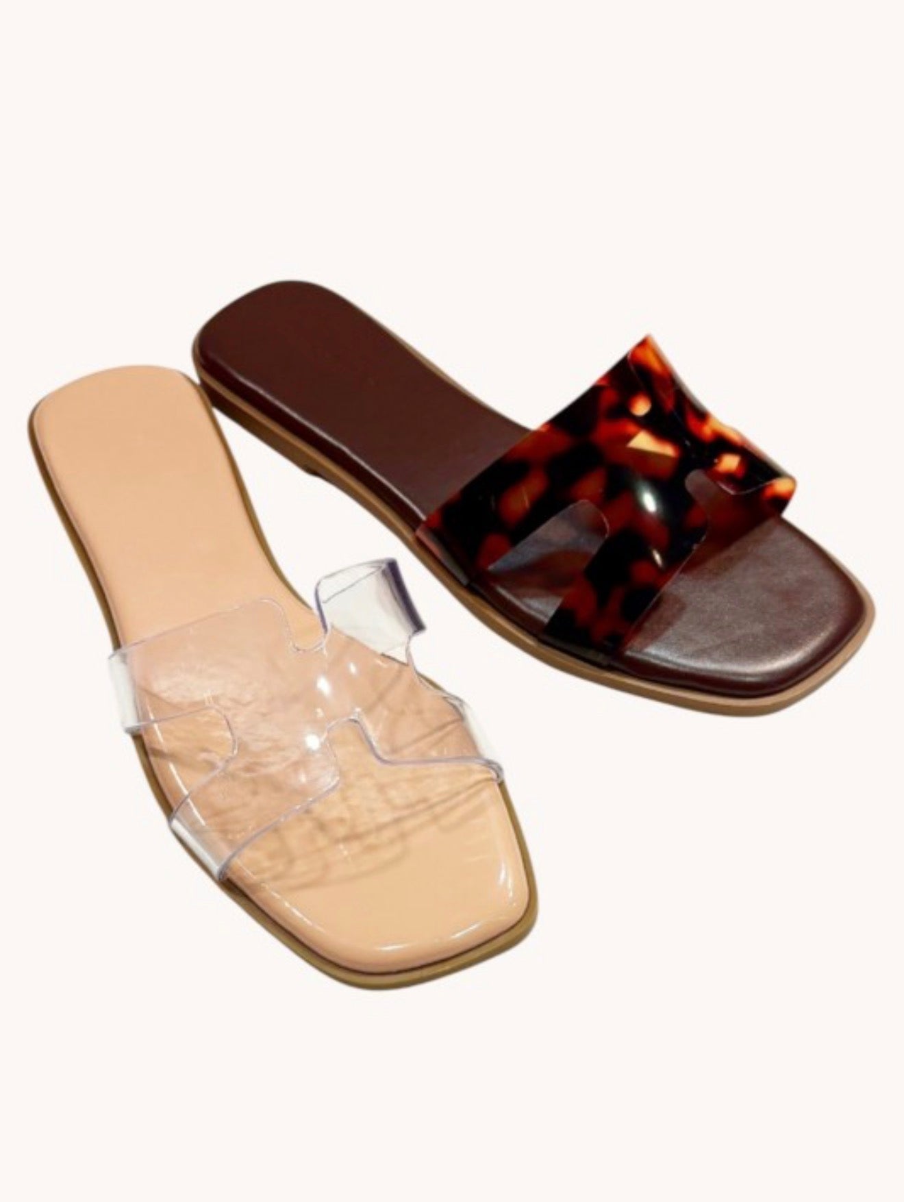 Clear Jelly Sandals