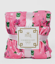 Candy Cane/Nutcracker Throw