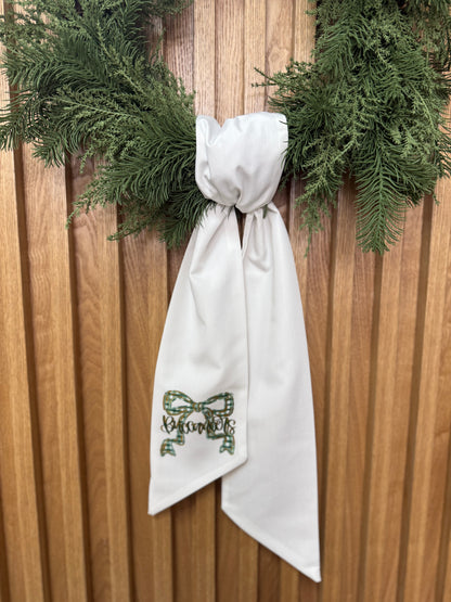 BG Wreath Sash