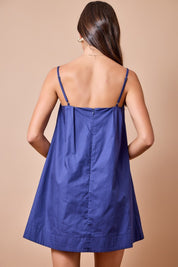 Daisy Poplin Mini Dress