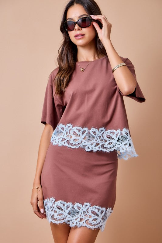 Madi Lace Trim Set