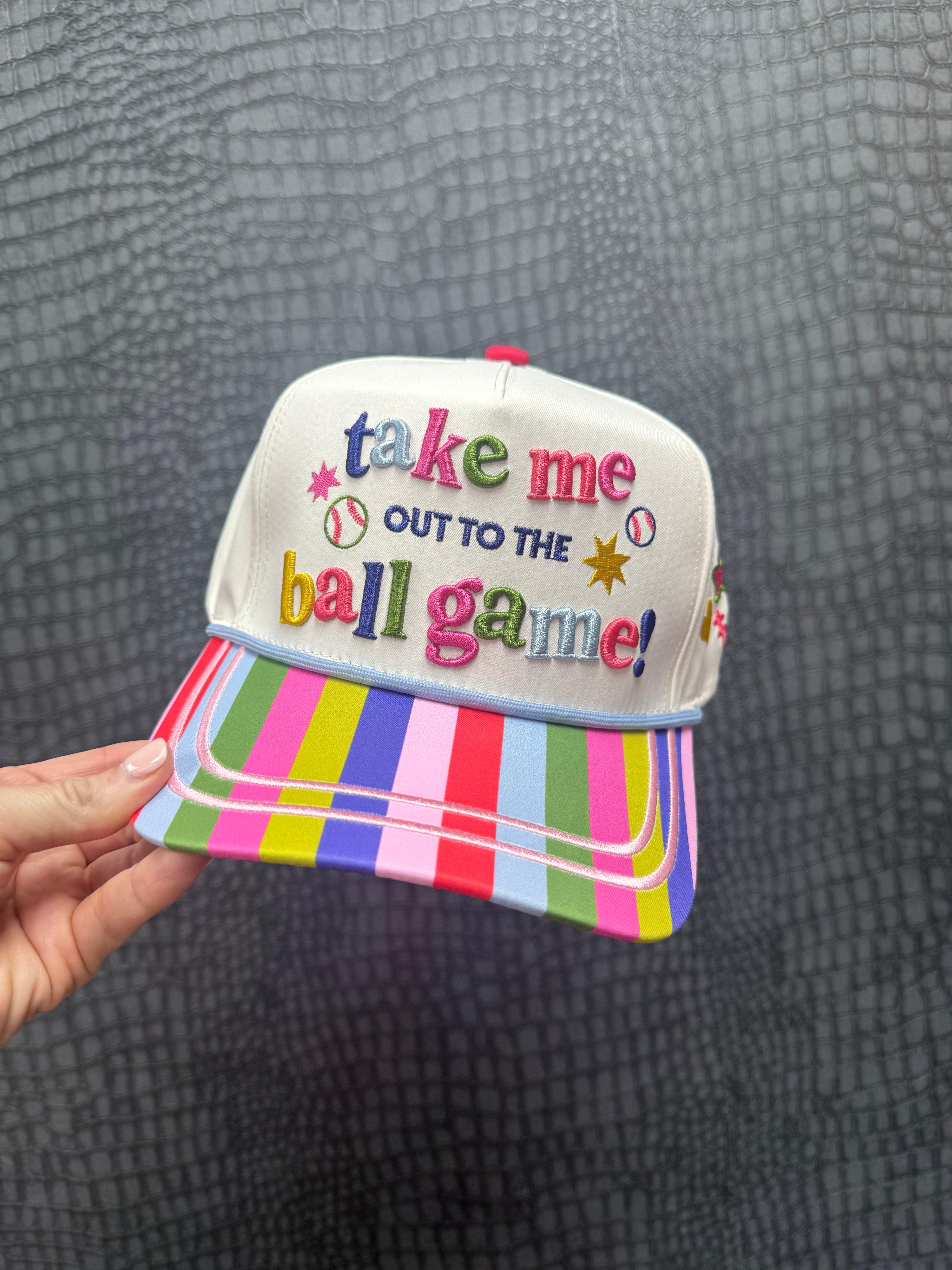 Take Me Out To The Ballgame Hat