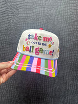 Take Me Out To The Ballgame Hat