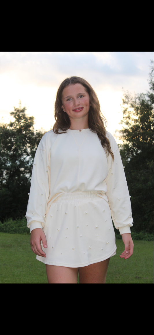 Pearl Knit Skort