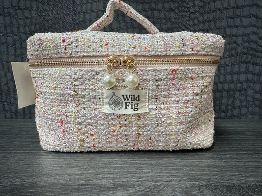 Tweed Cosmetic Bag