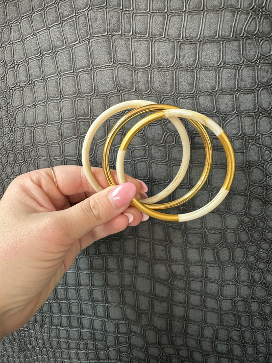 Thin Gold Bracelets