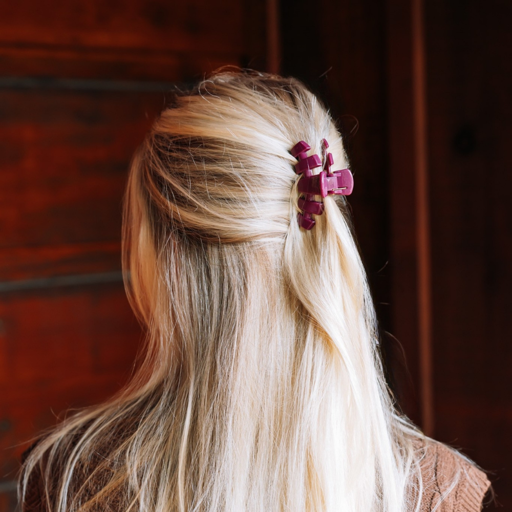 Classic Mulberry Claw Clip