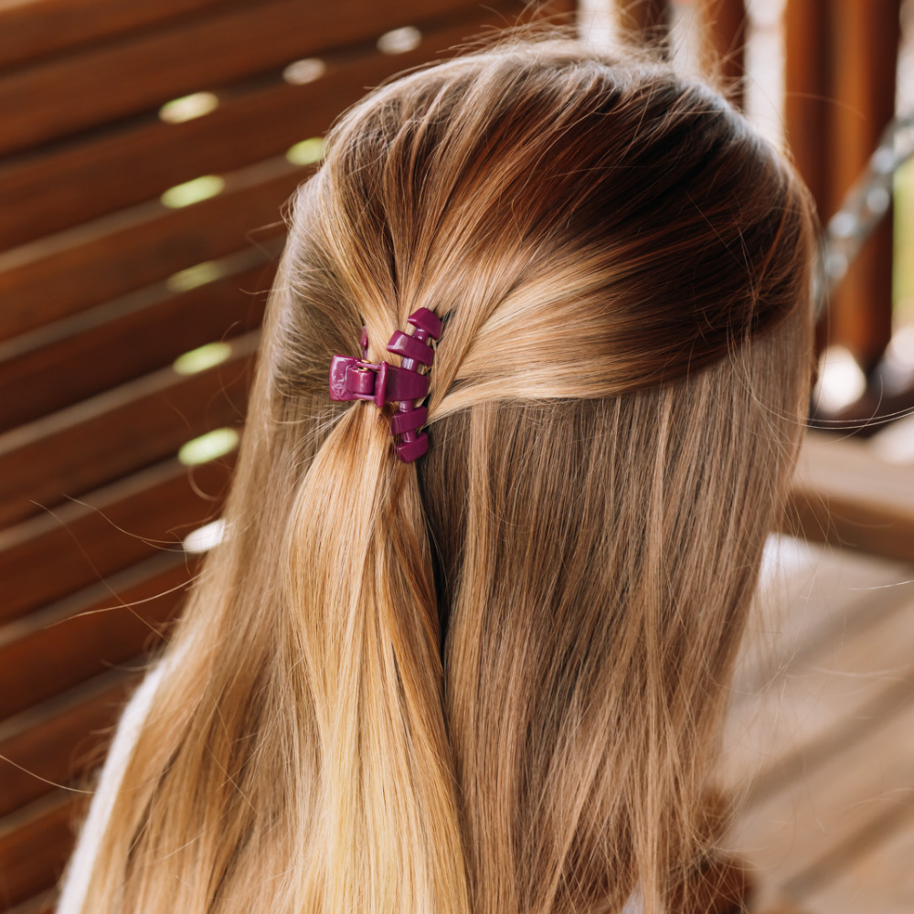 Classic Mulberry Claw Clip