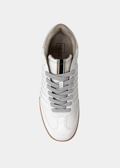 Stevie Sneaker- Bone Lizard