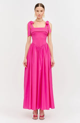 Karina Fuchsia Dress