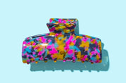 Claw Hair Clip - Large - Colorful Tortoise