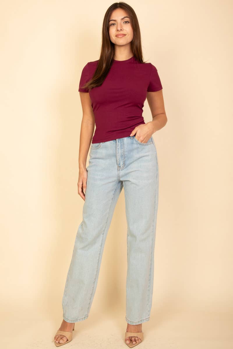 Kelsey Ribbed Top