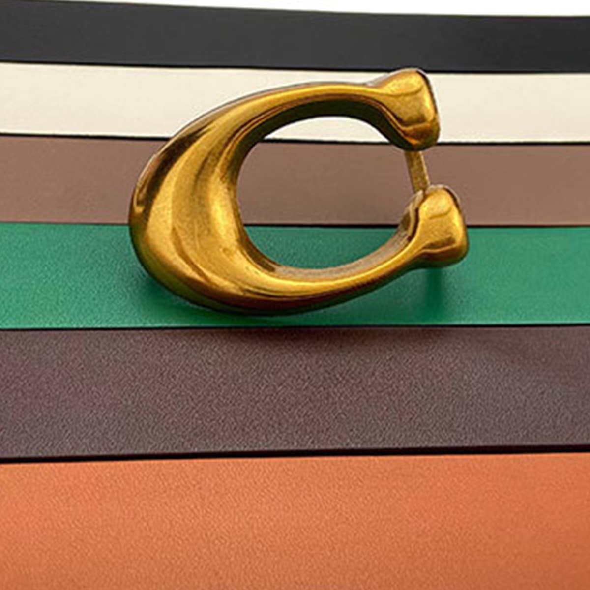 WOMEN FASHION RETRO U-BUCKLE BELT