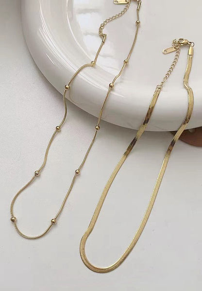 Double Layer Necklacke