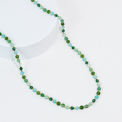Candy Bead Dainty Gemstone Necklace