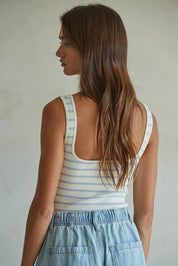 Knit Seamless Ribbed Bodysuit