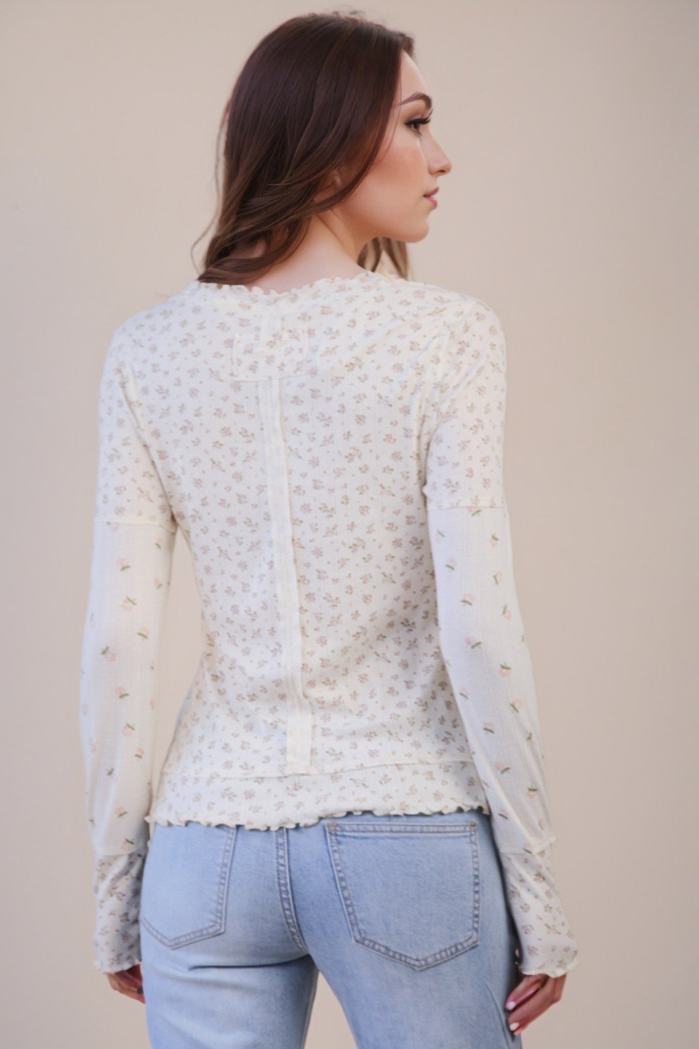 Amy Floral Top