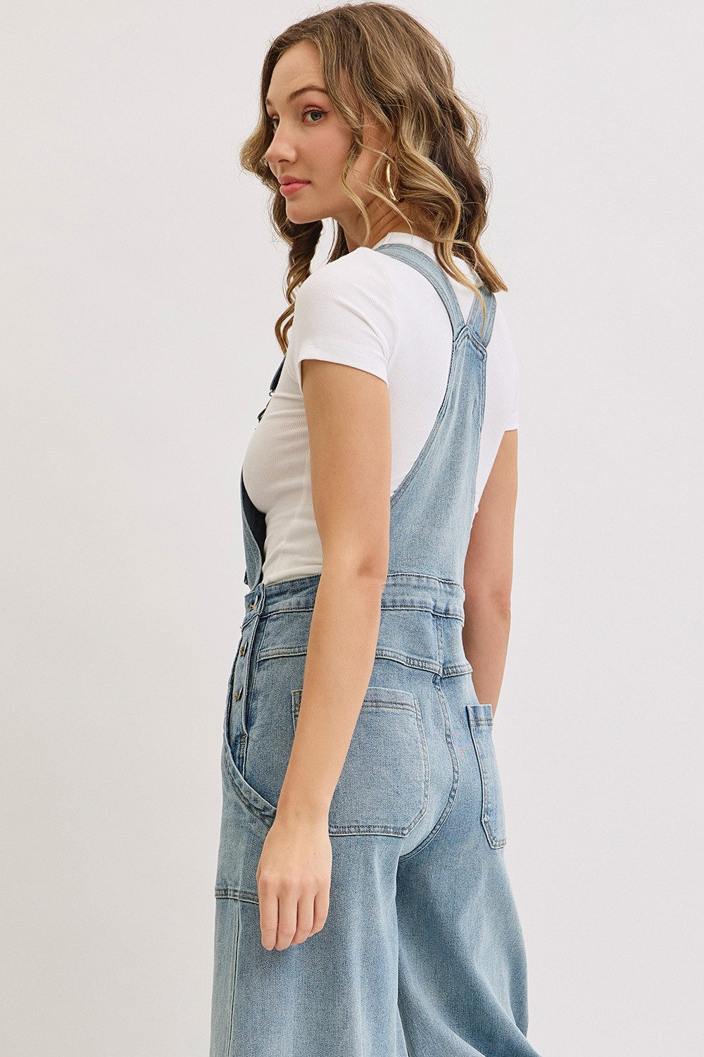 Denim Overalls