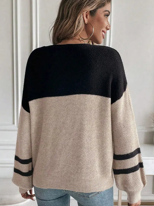 Color Block Sweater