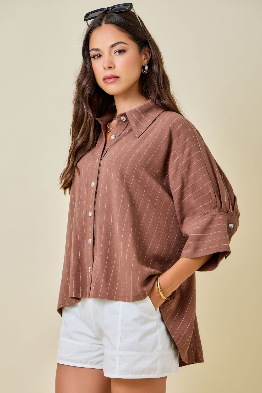 Loni Striped Top