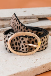 Classic Oval Buckle Belt