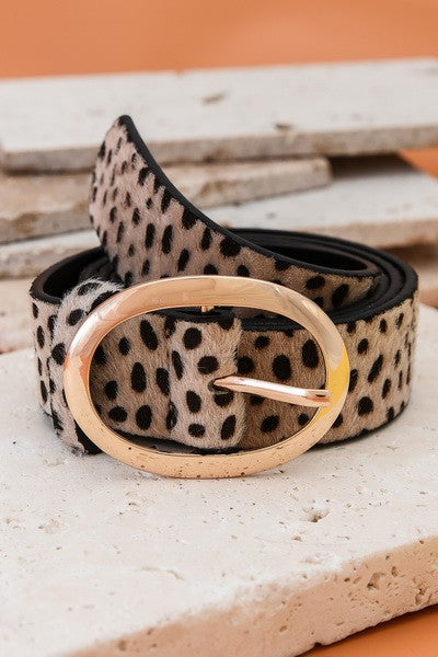 Classic Oval Buckle Belt