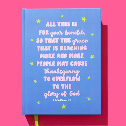 Glory To God Hardcover Notebook