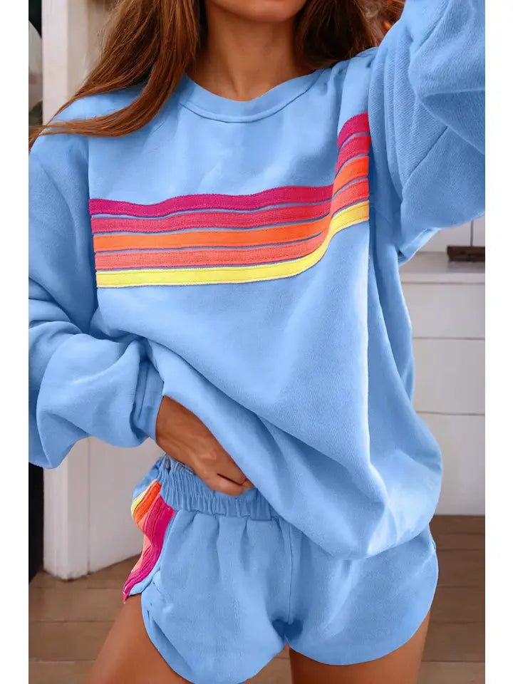 Lenny Striped Set