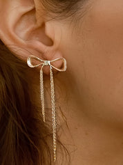 Heart Tassel Earring