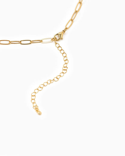 Pearl Bow Charm Necklace