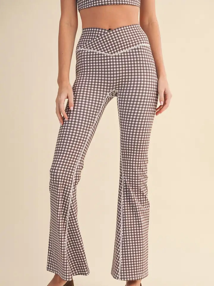 Seamless Gingham Leggings