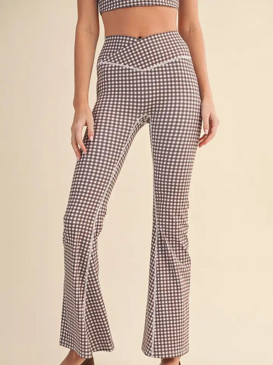 Seamless Gingham Leggings