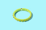 Enamel Stretch Bracelet - Small Gems - Maeve - Asst Colors